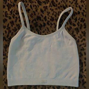 Set Active Body Crop Blue Lagoon Medium